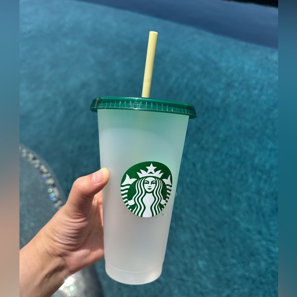 NWT Starbucks reusable green tumblr plastic - Picture 2 of 5